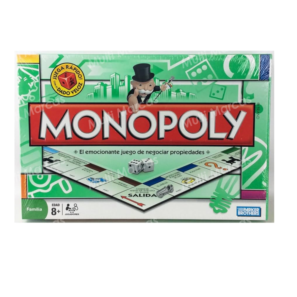 Tablero de Monopoly / Monopolio Semi Verde