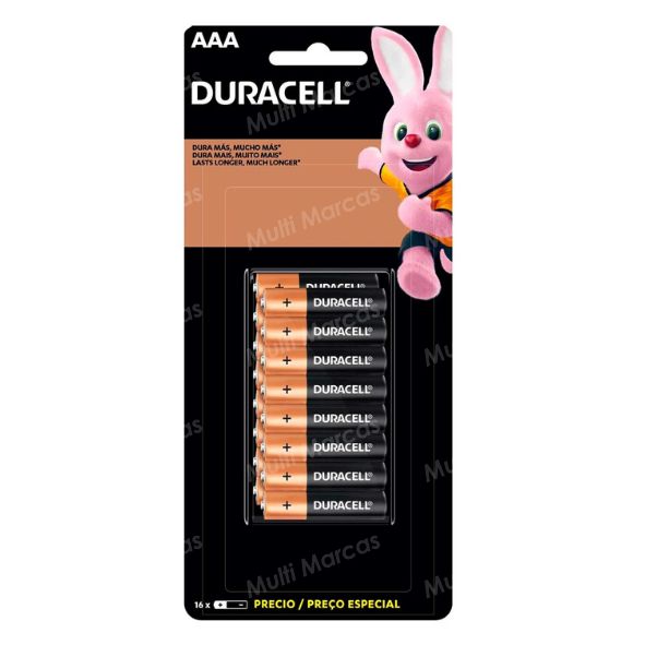 Set de 16 Pilas / Baterias AAA/16 - DURACELL