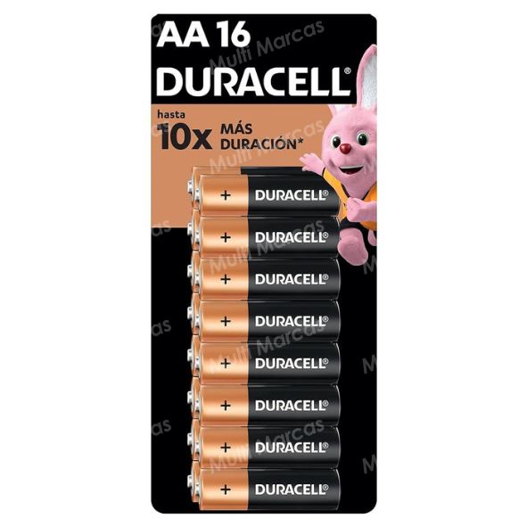 Set de 16 Pilas / Baterias AA/16 - DURACELL