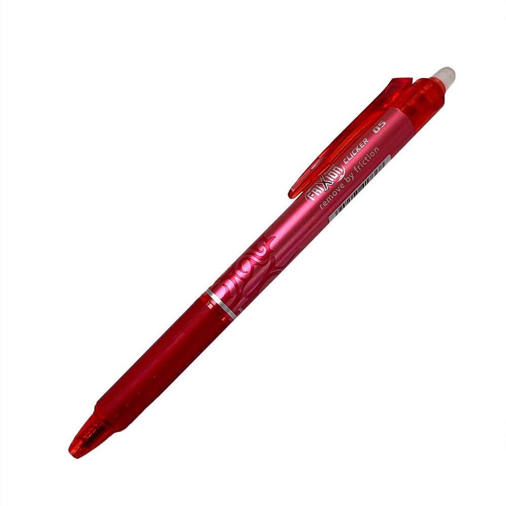 Bolígrafo Borrable Retráctil Color Rojo Frixion Clicker PILOT BLRT-FR5