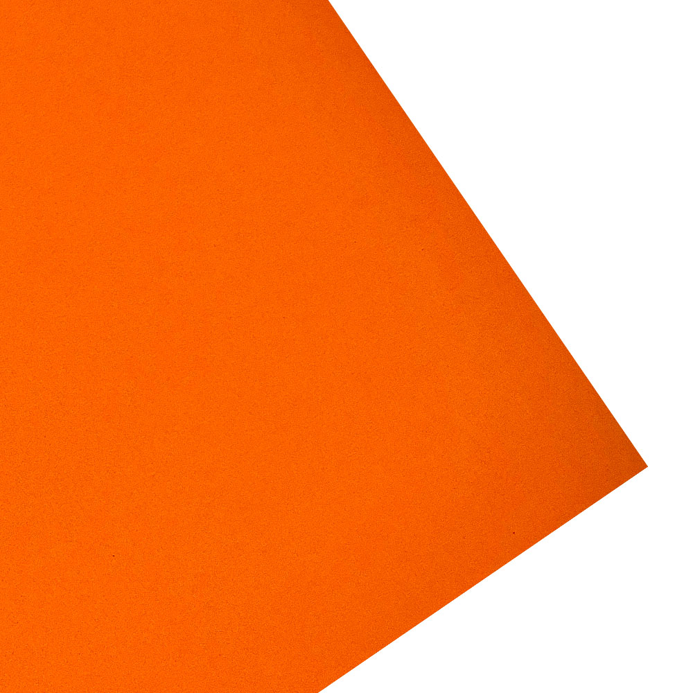 Goma Eva Pleno Tamaño Oficio Color Naranja