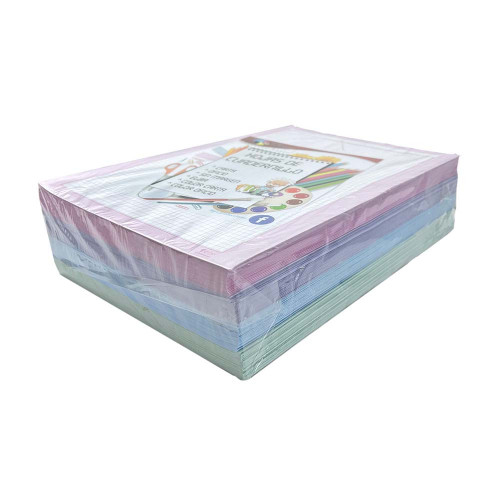 Paquete de 1000 Hojas de Cuadernillo Cuadrícula 0.5 mm. (Normal) Color Plomo Tamaño Carta