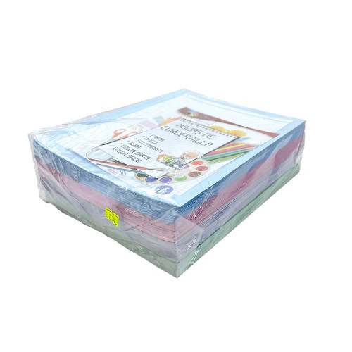 Paquete de 1000 Hojas de Cuadernillo Cuadrícula 0.5 mm. (Normal) Multicolor Tamaño Oficio