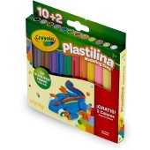 12 Barras de Plastilina - 57-2012 - Crayola