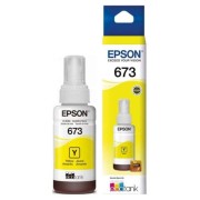 Tinta Original 673 para Impresora EPSON Color Amarillo/Yellow 70 ml.