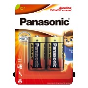 Blister de 2 Pilas / Baterías Alcalinas C, 1.5 V - Panasonic