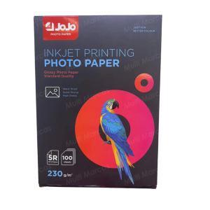Unidad de Papel Fotográfico Brilloso de 230gr Tamaño 5R 127x178 mm. - JOJO