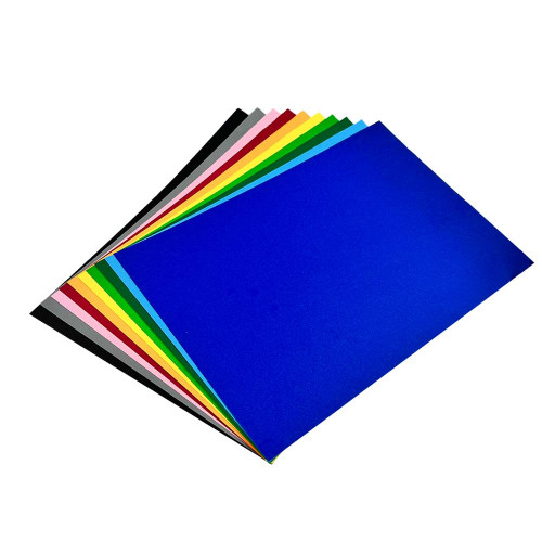 Paquete de 100 Hojas Cartulina Colores Fuertes T/Oficio Paper Line