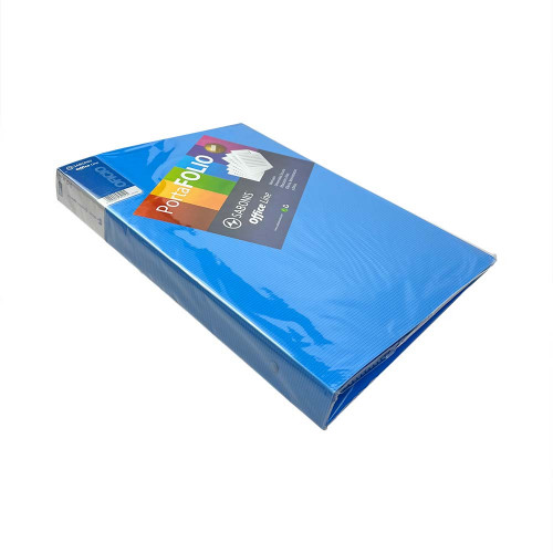 Paquete de 100 Unidades de Folder Color Azul Tamaño Oficio